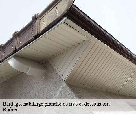 Bardage, habillage planche de rive et dessous toit 69 Rhône  M.Lagrenee Peinture