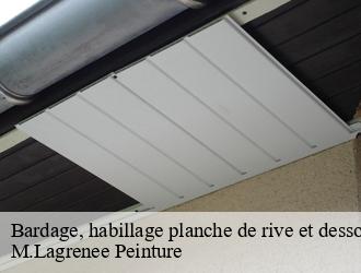 Bardage, habillage planche de rive et dessous toit 69 Rhône  M.Lagrenee Peinture