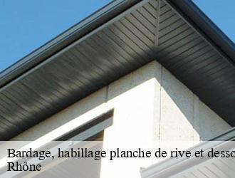 Bardage, habillage planche de rive et dessous toit 69 Rhône  M.Lagrenee Peinture