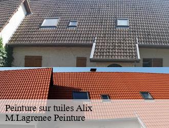 Peinture sur tuiles  alix-69380 M.Lagrenee Peinture