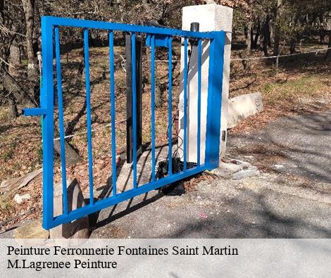 Peinture Ferronnerie  fontaines-saint-martin-69270 M.Lagrenee Peinture