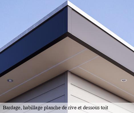 Bardage, habillage planche de rive et dessous toit  alix-69380 M.Lagrenee Peinture