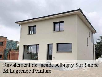 Ravalement de façade  albigny-sur-saone-69250 M.Lagrenee Peinture