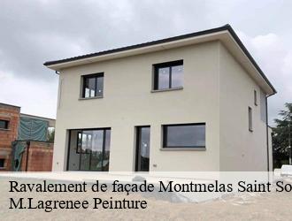 Ravalement de façade  montmelas-saint-sorlin-69640 M.Lagrenee Peinture