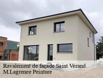 Ravalement de façade  saint-verand-69620 M.Lagrenee Peinture