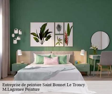 Entreprise de peinture  saint-bonnet-le-troncy-69870 M.Lagrenee Peinture